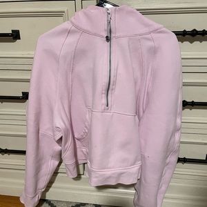 Lululemon, pink scuba with hoodie!